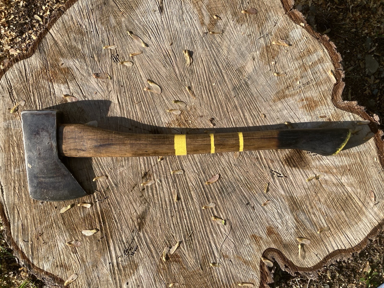 Vintage Original Hatchet / Axe Wood Handle Overall Length 1 – 1/4