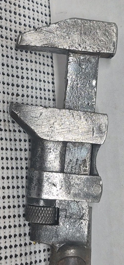 Antique H.D Smith & Co. Perfect Handle 8.5″ Monkey Wrench Pat 2/26/1901- Working