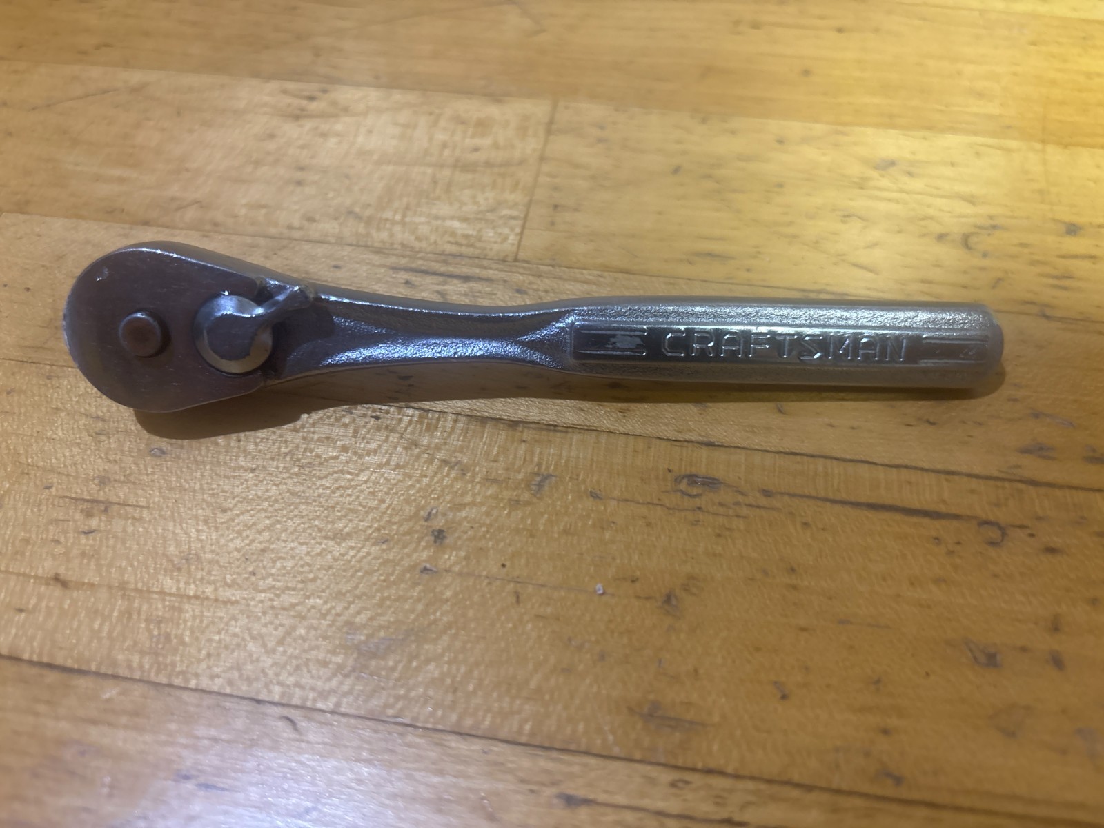 Vintage Craftsman FORGED IN USA -V- 43175 – 1/4″ Drive Ratchet W/ Oil Port