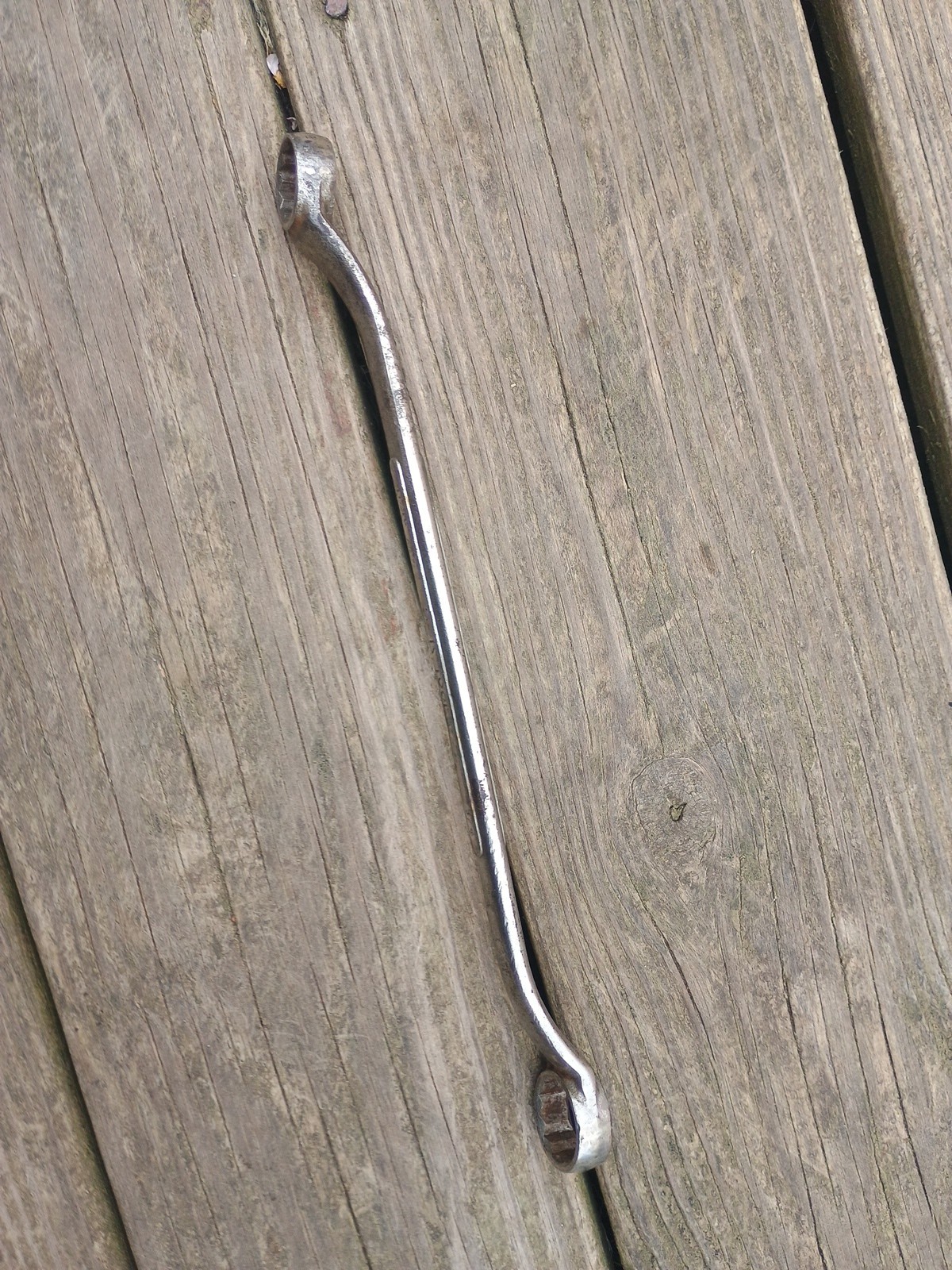 Vintage S-K SK Tools 11/16” 3/4” Box End Wrench 12 Pt Offset B-2224 USA 11.5″