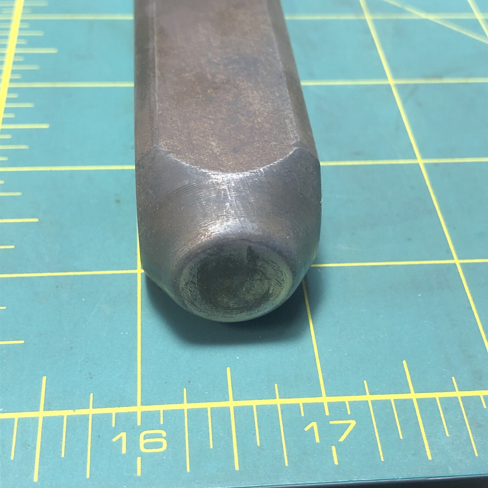 Vintage Blacksmith/ Machinist Heavy Duty Punch 5/8”x 4-1/8”