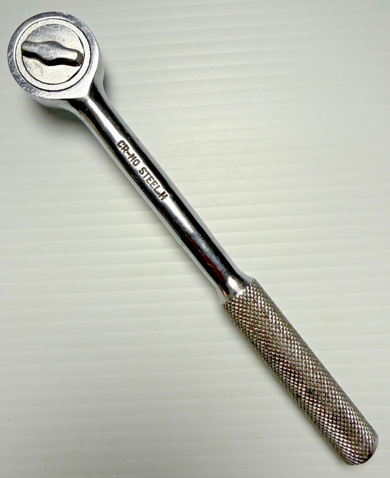 Vintage CEN-TECH CR-MO Steel Reversible Ratchet Wrench 3/8″ Drive Japan Tool