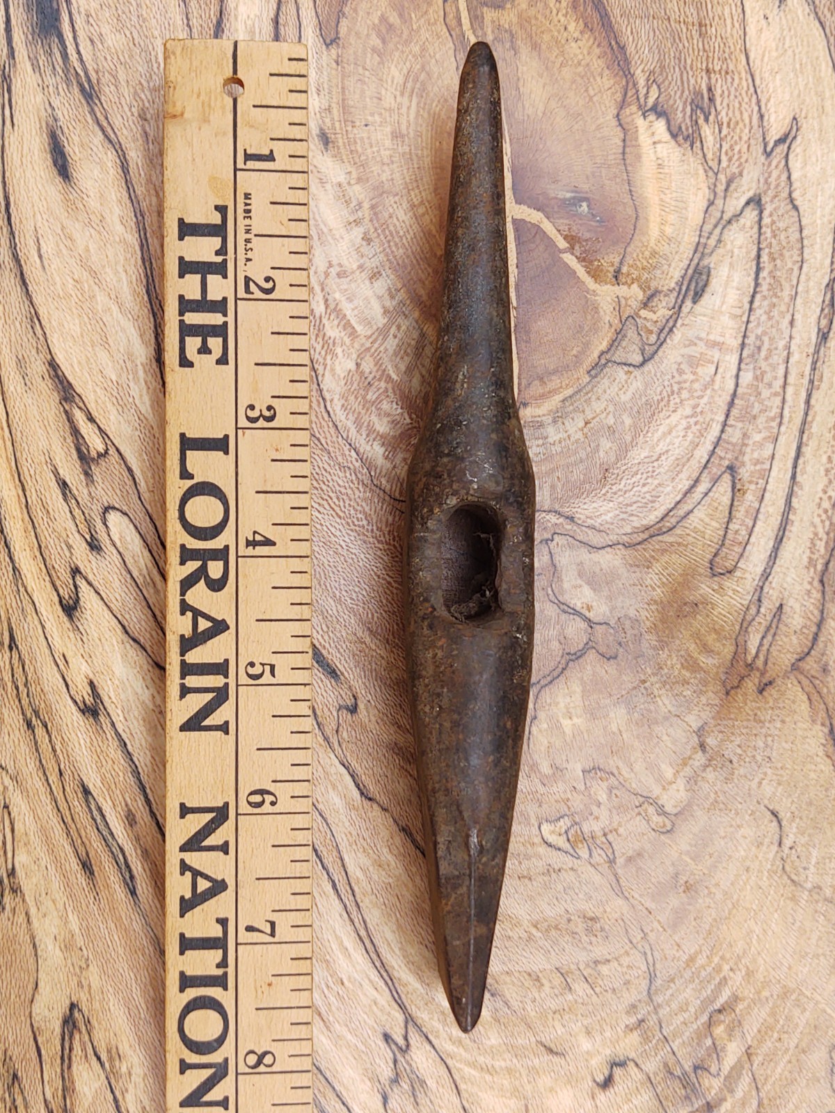 Lot of 2 Vintage Blacksmith Welding Metalworking Chipping Hammer Heads
