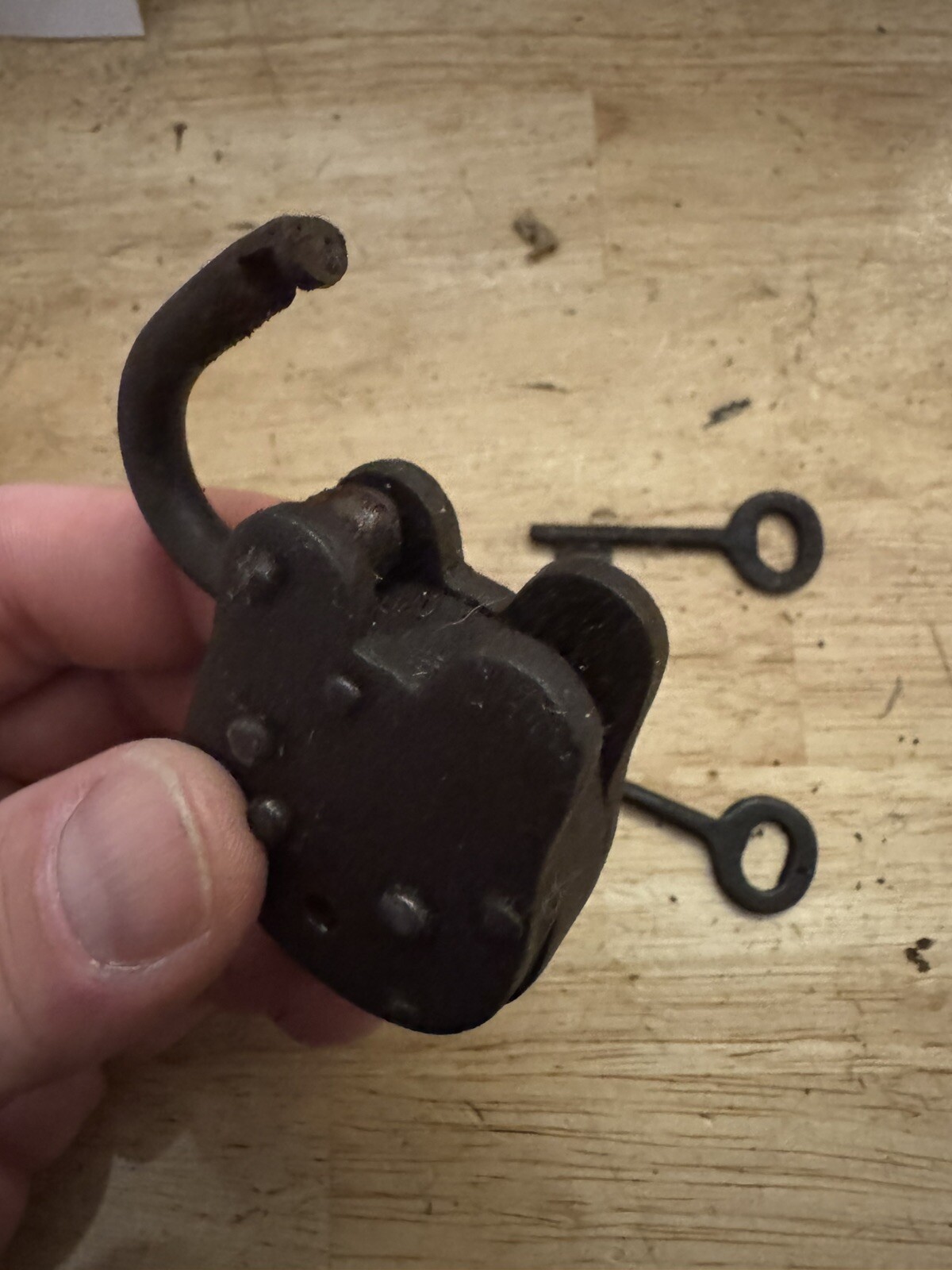 Winchester Padlock Key Set Gunsmith Lock 1.5LB+ Blacksmith Gun Rifles Collector