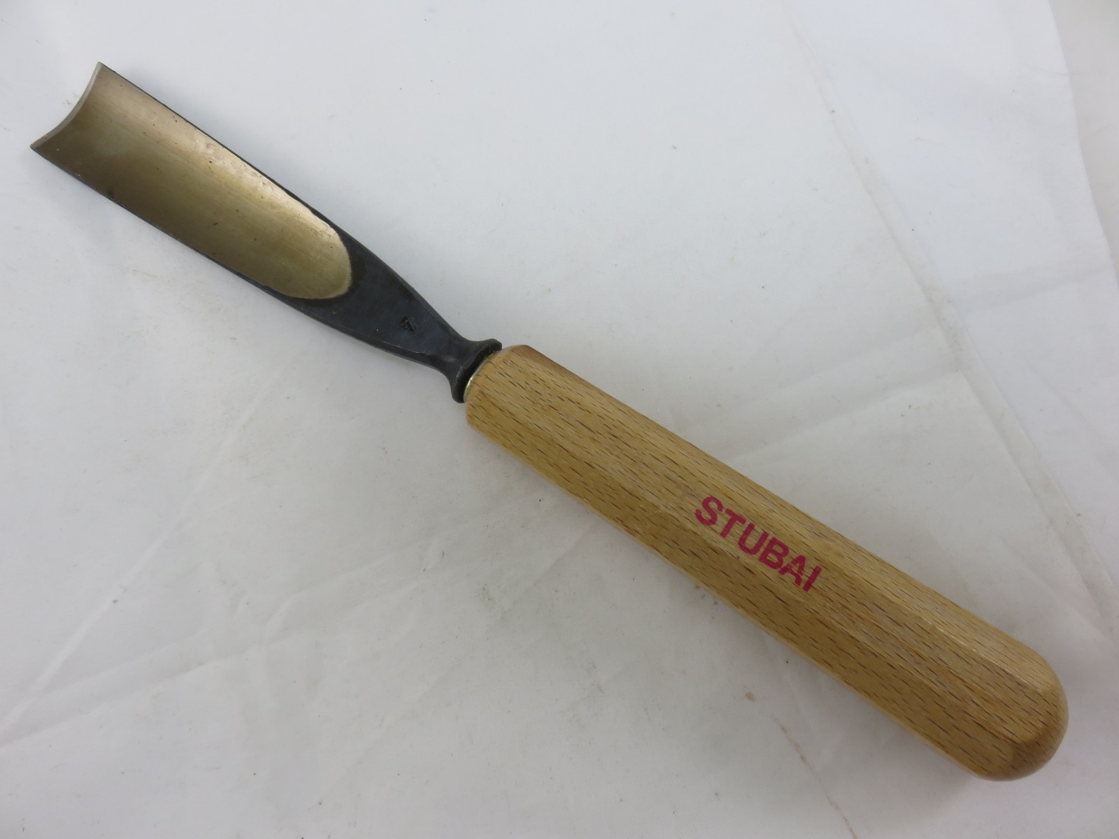 Stubai #7 Sweep 7 Straight Gouge Chisel Wood Carving Tool 27mm Austria UNUSED
