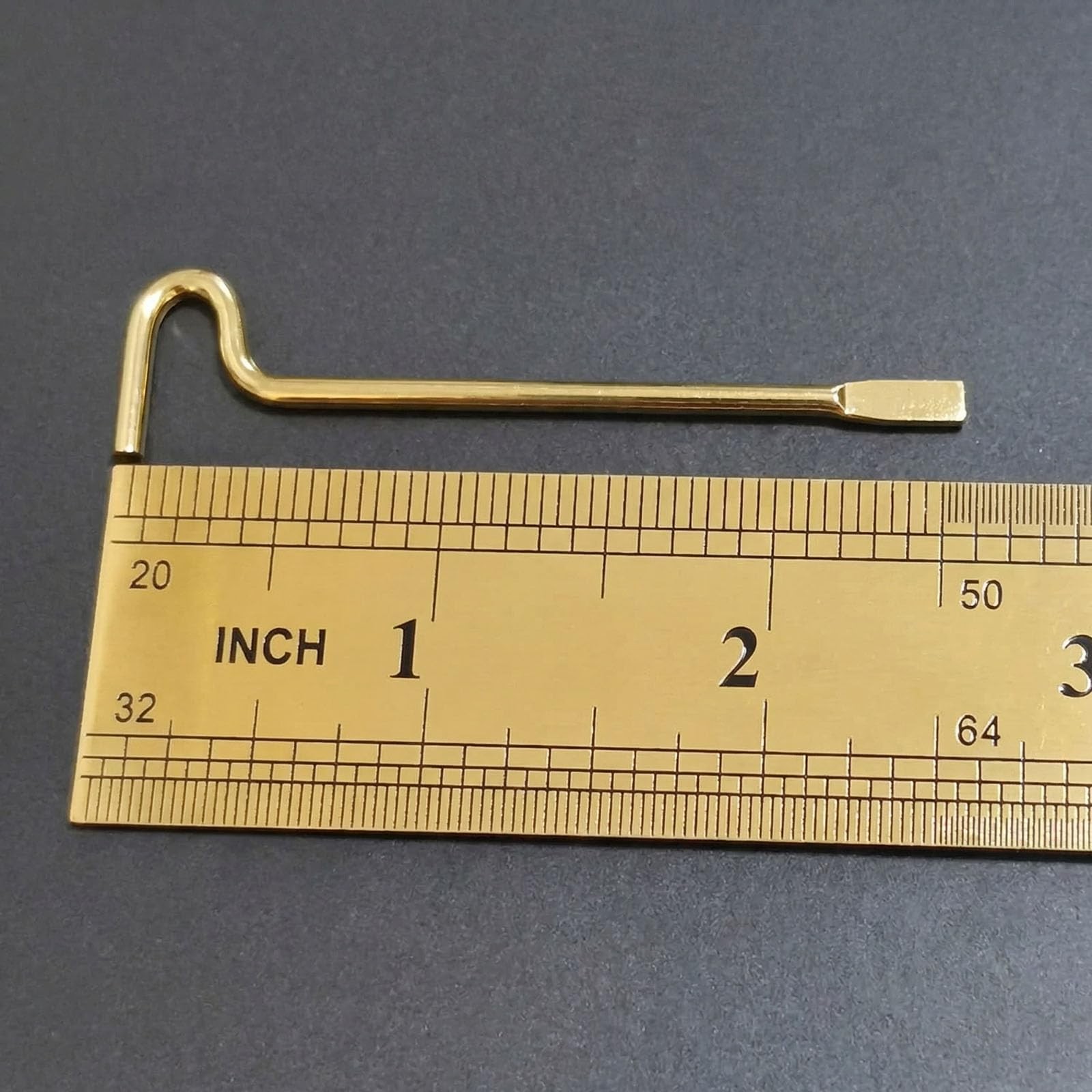 Interior Emergency Key for Bathroom Bedroom – 6 Pack Gold