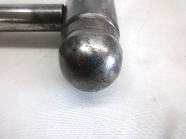 Vintage all metal heavy Ball Peen Hammer, almost 3 pounds, 10.5 inches