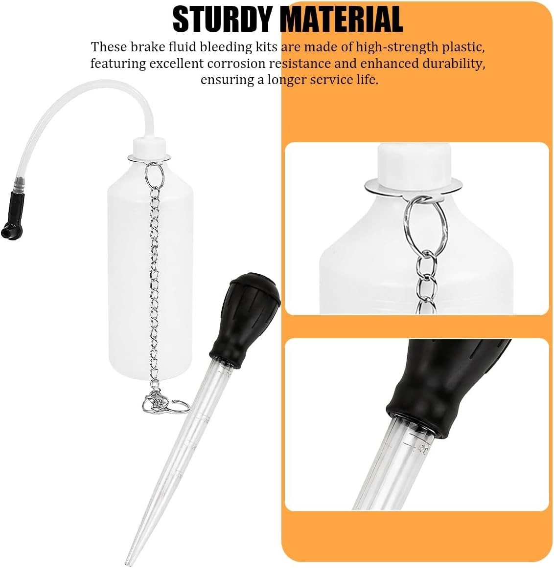 Lightweight 1L Brake Bleeder Bottle – Durable Design for Easy Car Maintenance