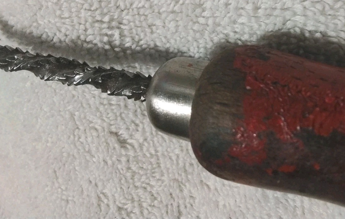 Vintage STICKLEBACK Rasp Auger Drill TEC Imports Germany Stichling 17.5″
