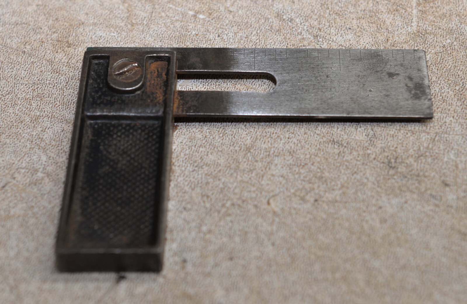 Rare antique 4″ Stanley Rule & Level Co square pat Oct 24 1882 collectible tool