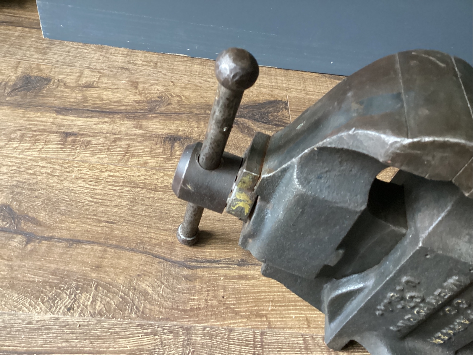 Vintage Chas. Parker Co. Meriden CT USA Bench Vise No. 954 Free Ship