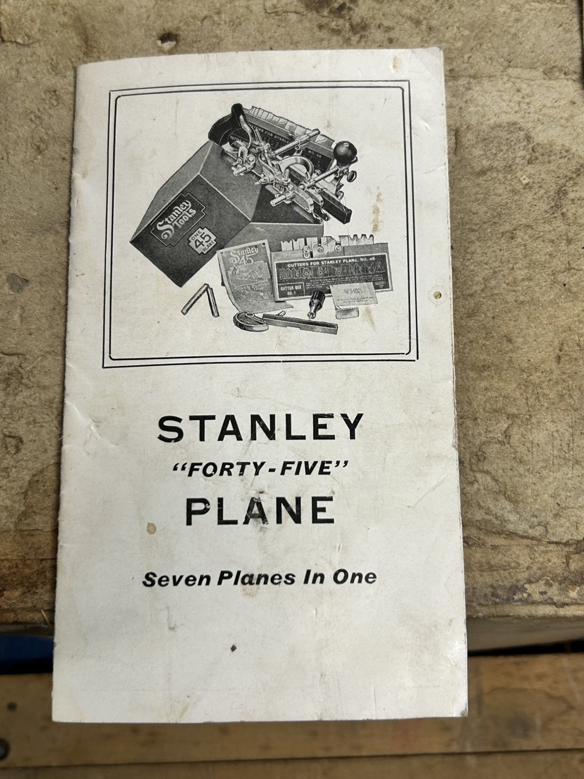 Stanley 45 Combination Plane Cutters Orig Box Very Clean not complete