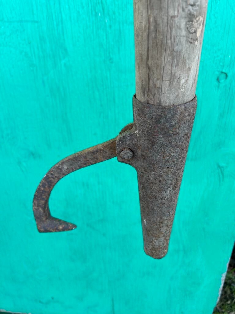 OLD Log Turning Cant Hook 42″ Log Roller Peavey Lumber Jack Mill Logging Tool