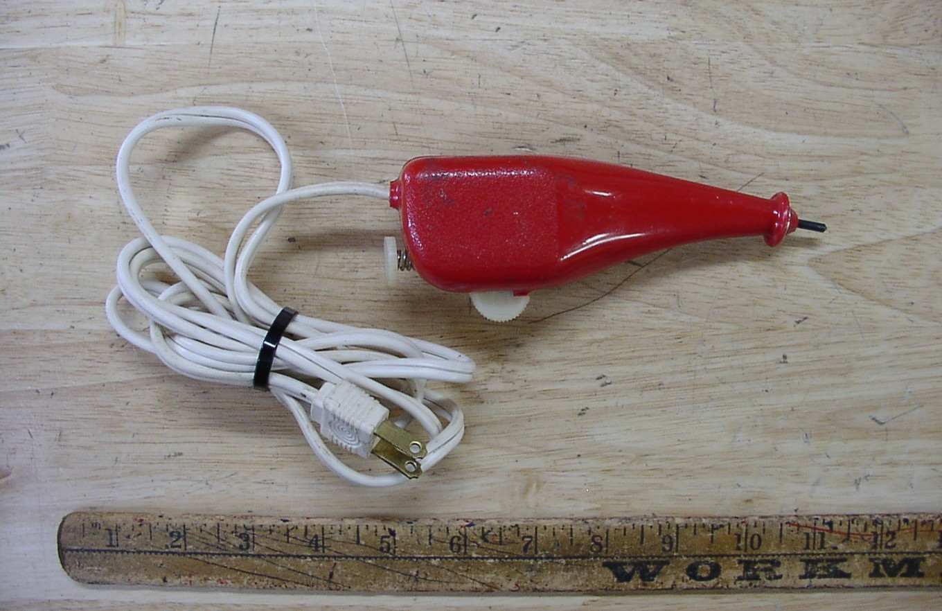 Wen Electric Model 21 Pencil Engraver Red Small Portable Wired 120V 12W (TESTED)