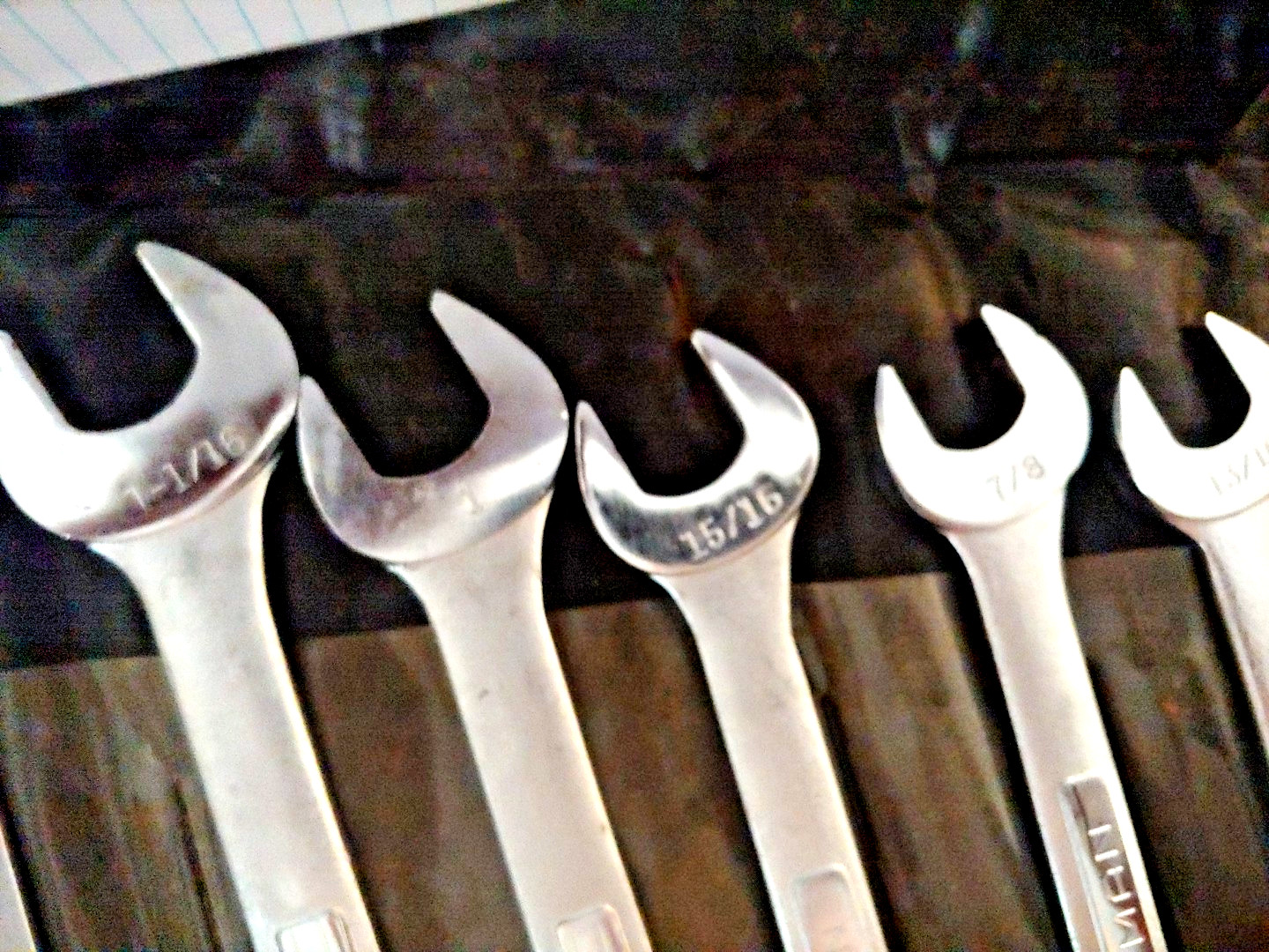 Craftsman Combination Wrench set Complete 44964 14-Pcs. 12-pt. V – VV w/case USA