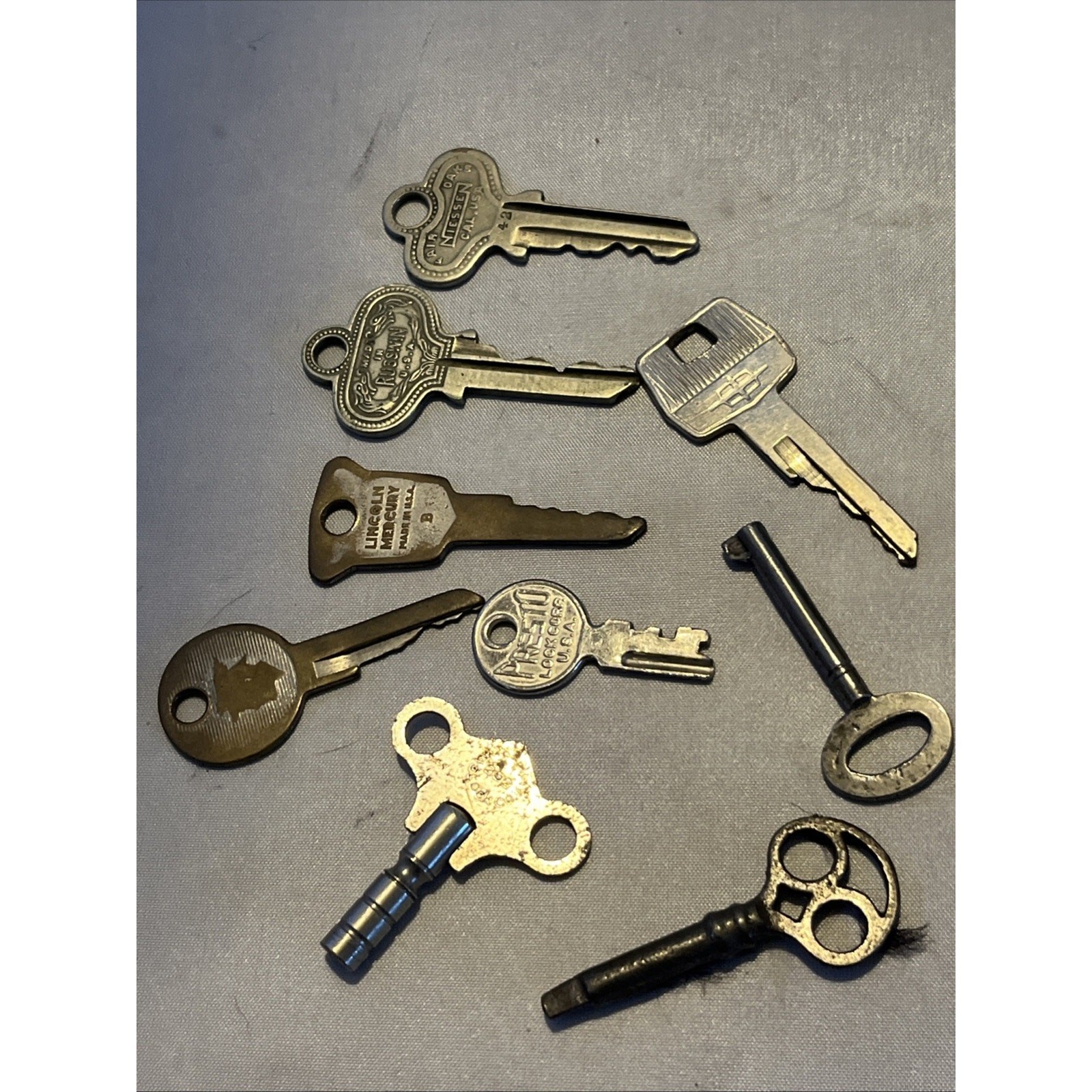 Lot of Neat Old Keys 2 Mercury B
