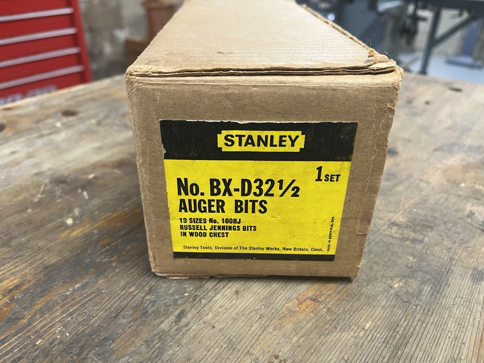 Russell Jennings Auger Bit Set Brand New in Original Box Never Used