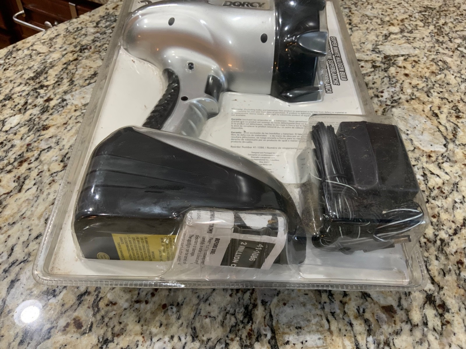 Dorcy Rechargeable Spotlight w/2 Million Candle Power Model: 41-1086 Brand New