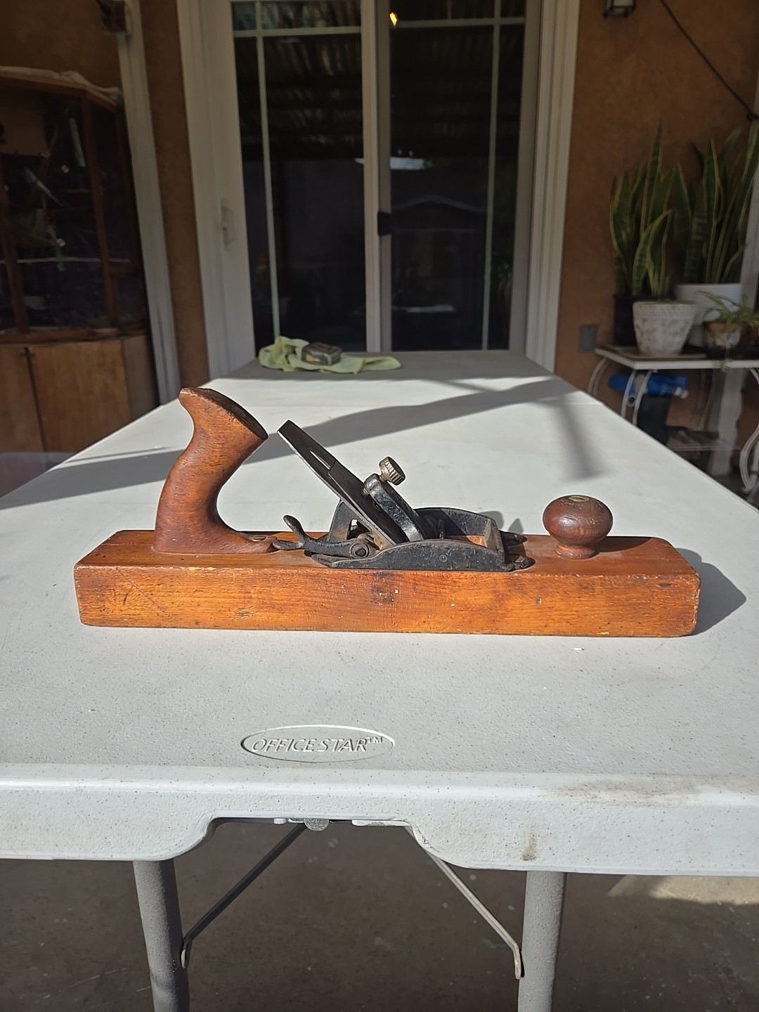 Vintage Stanley Liberty Bell “76” Wooden 15″ Wood Plane.