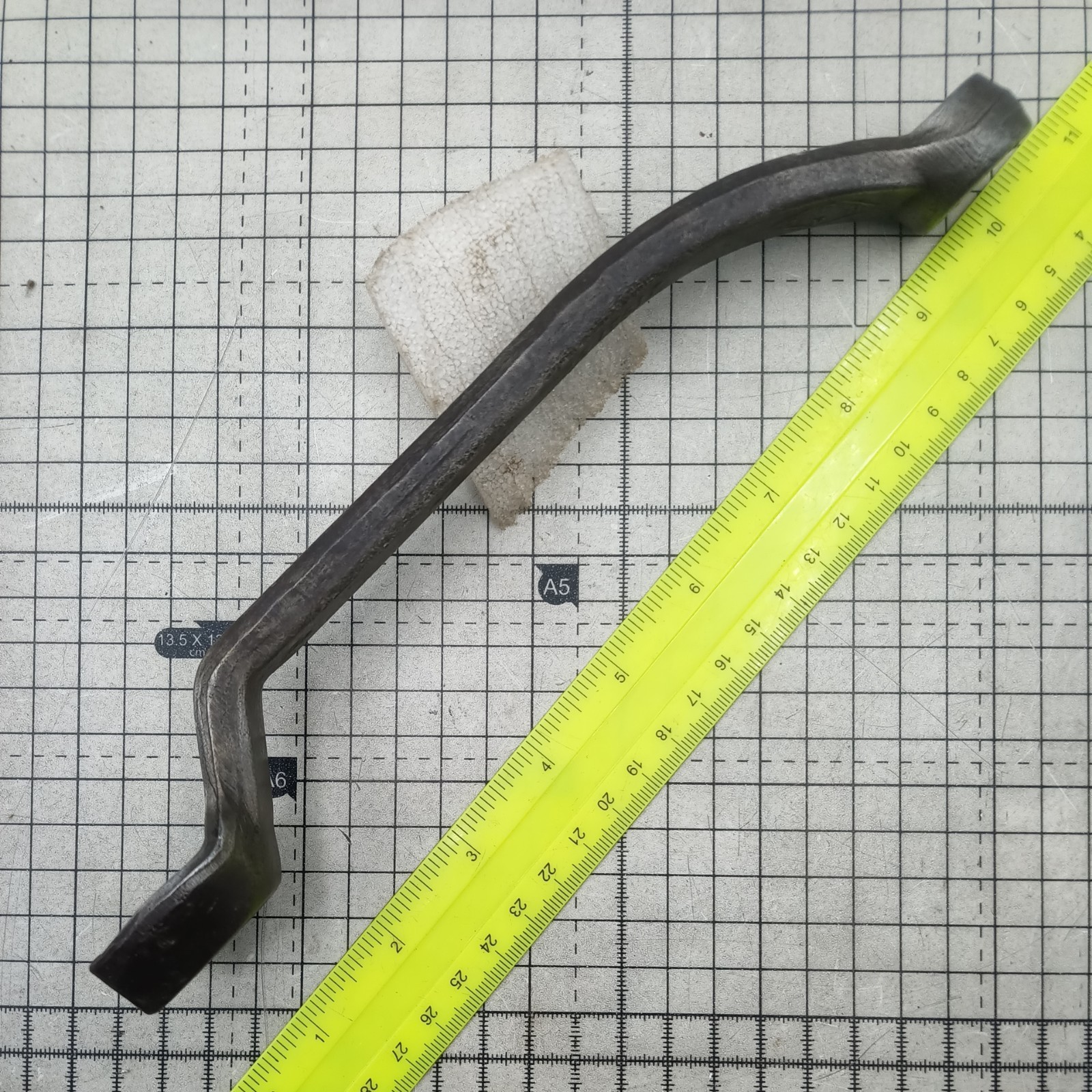 Vintage Ford TW 40-17017 1″ 11/16 Flat Head Bolts Spark Plug Spanner Wrench PGHV