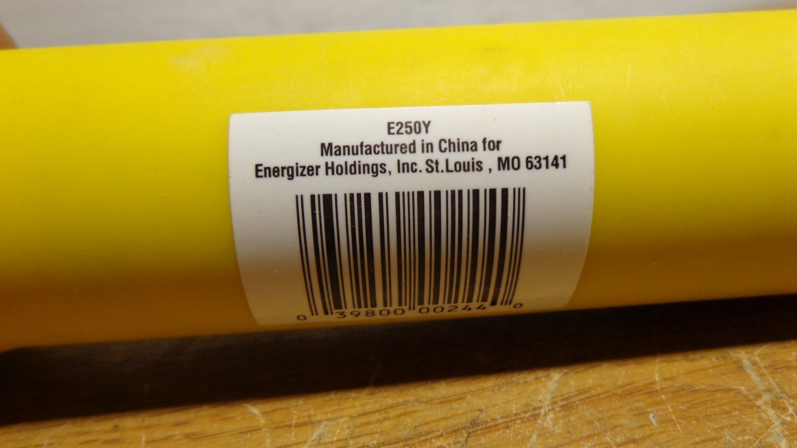 e250y eveready Energizer Holdings 4795