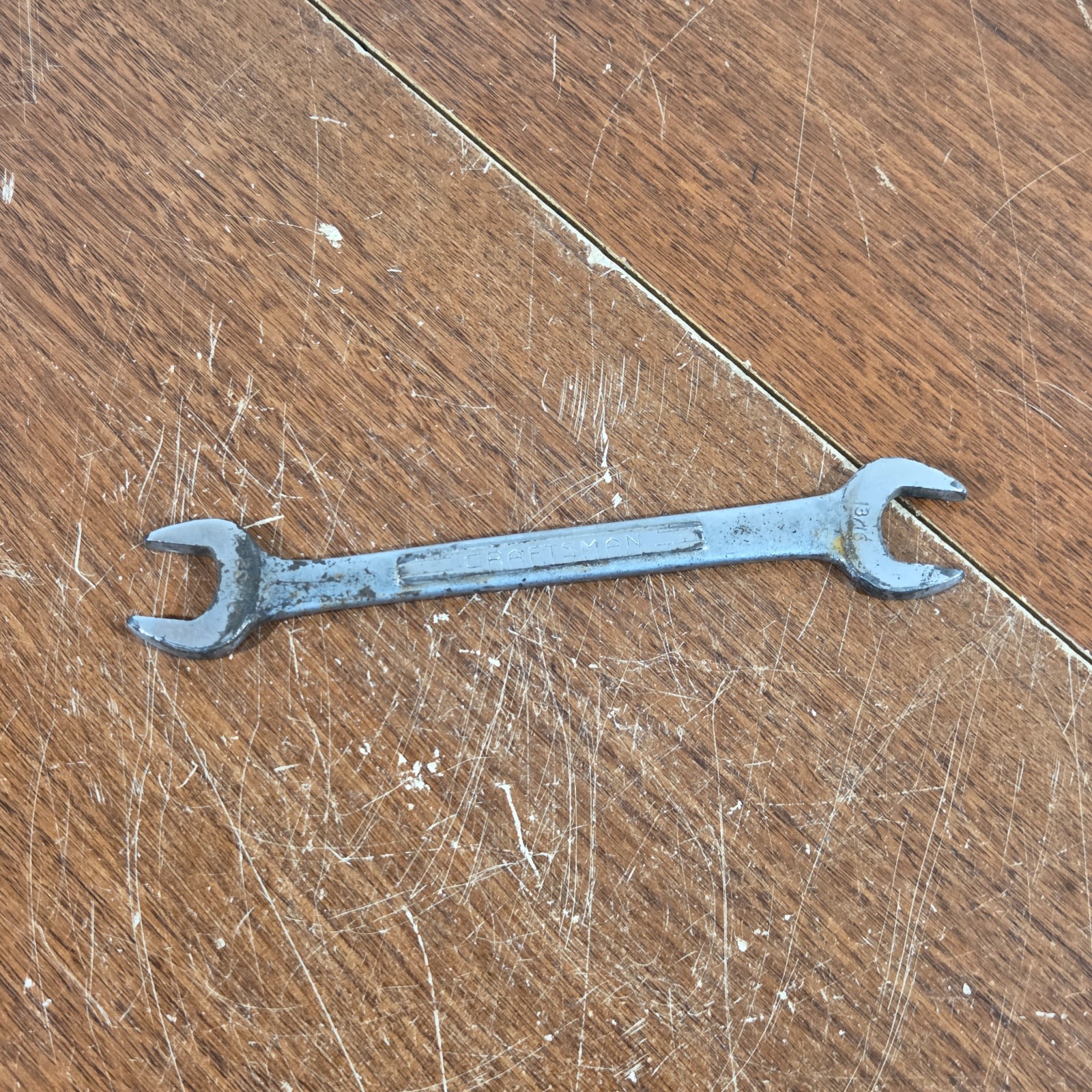Vintage Craftsman 25/32″ x 13/16″ Double Open end Wrench V USA