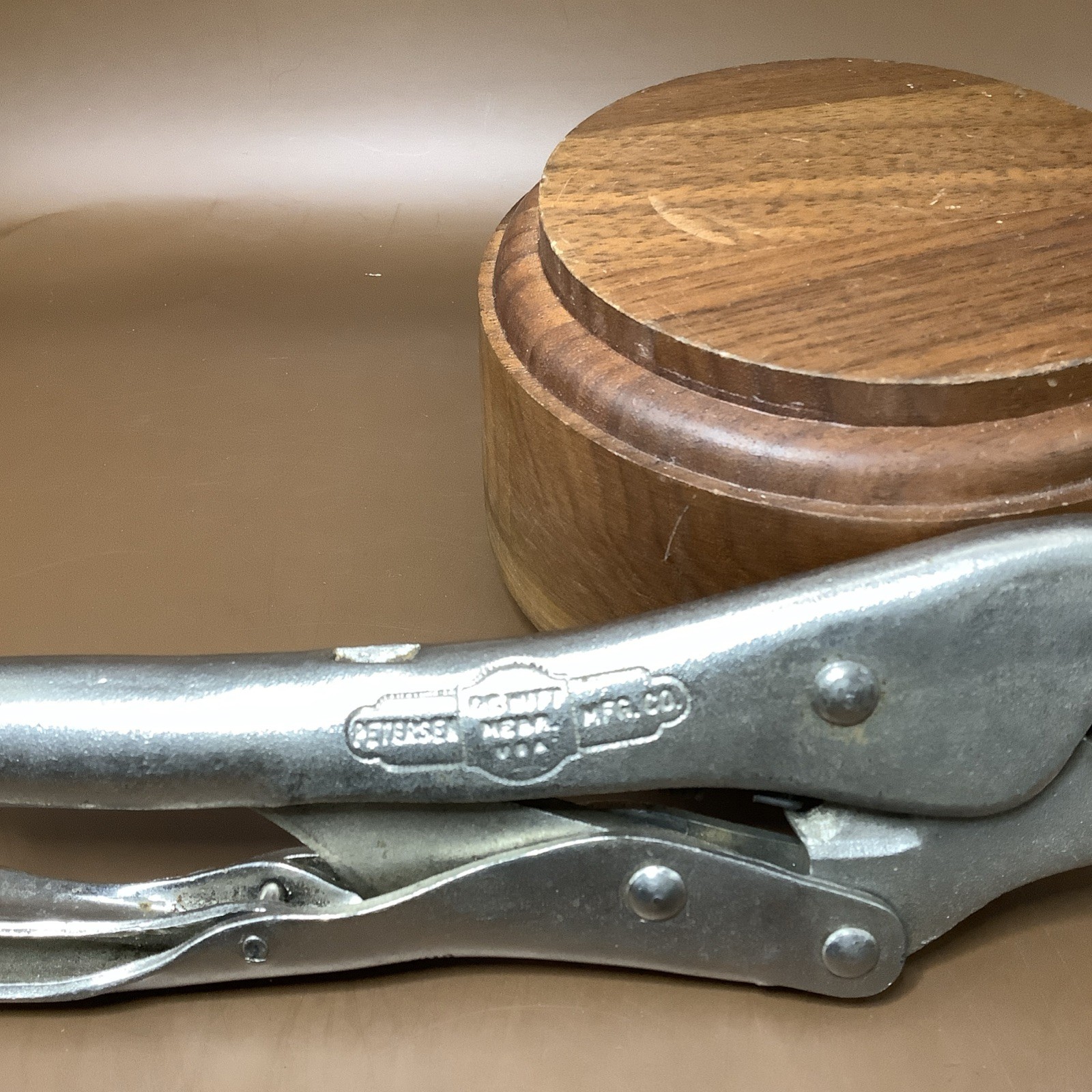 Vintage Peterson Dewitt Vise Grip Pliers 7R