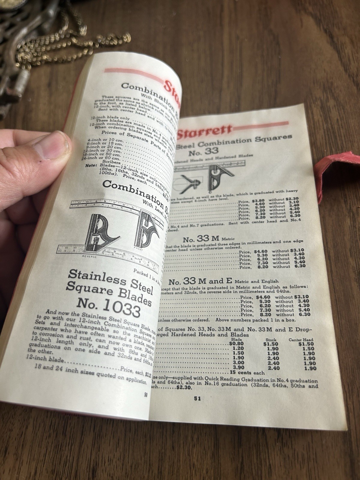 1938 Starrett Mechanical Tools Saws Booklet Catalog #26 -Borneman & Sons Elkhart