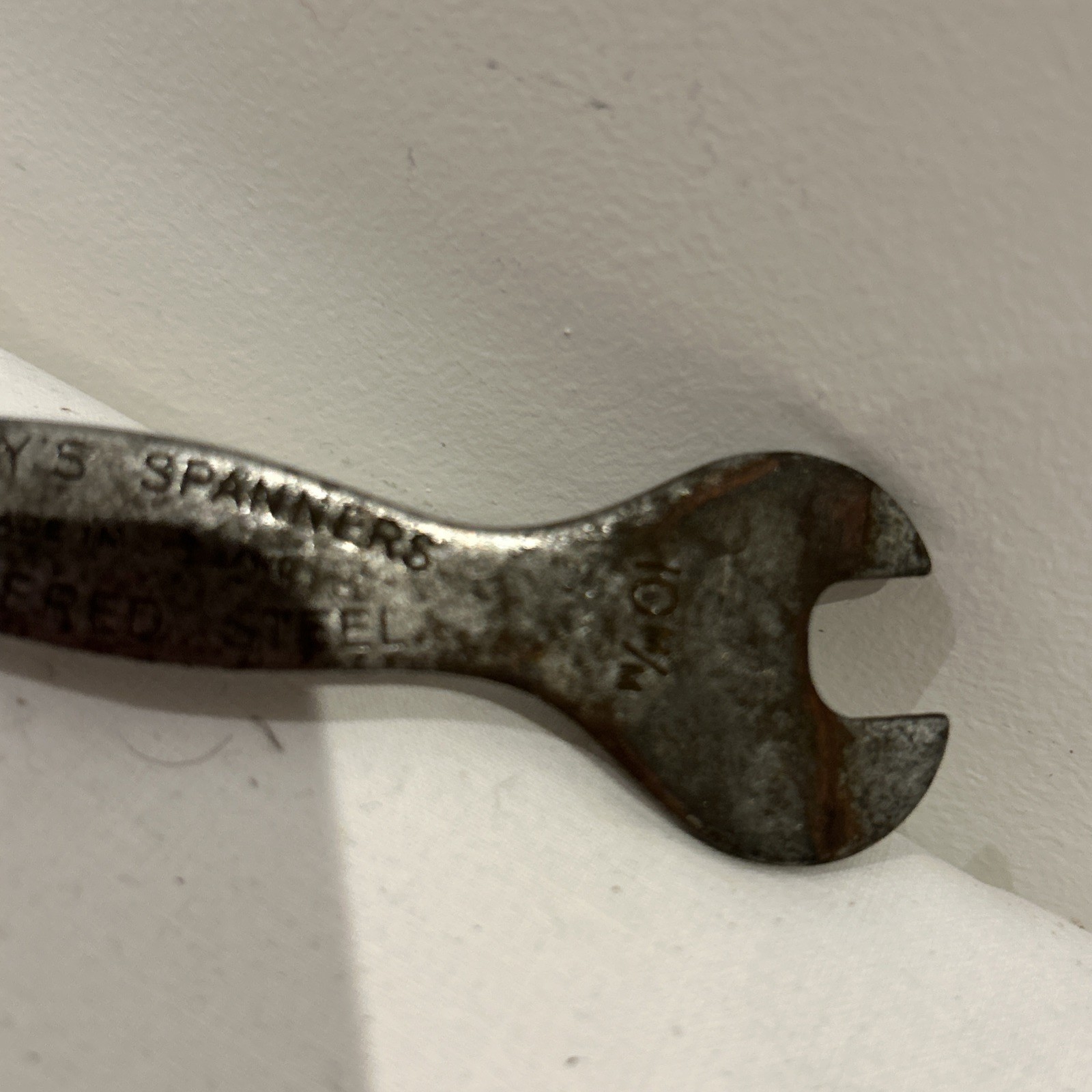 2 VINTAGE TERRYS SPANNERS FORD TOOLKIT SPANNER, COIL, SPARK PLUG SPANNER, RARE