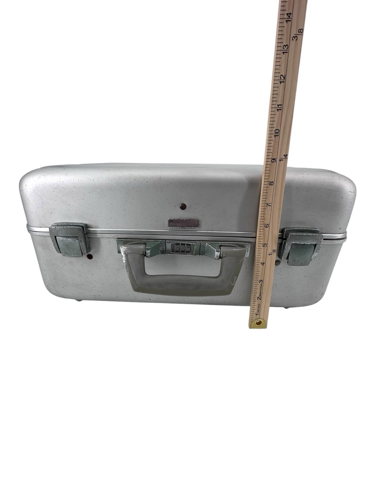 Vintage Aluminum Briefcase Suitcase Tool Case W/Snap-On Tool Pallet Insert *SEE