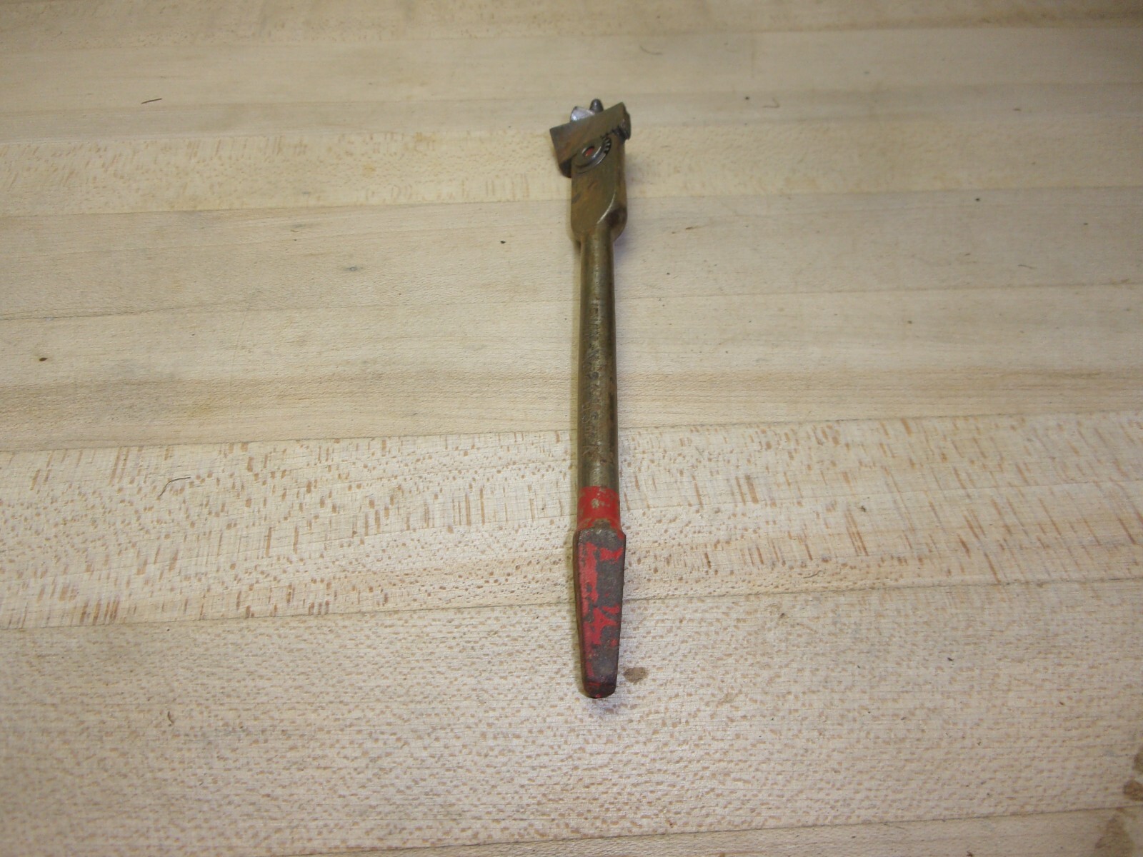 Vtg. Irwin Brace Bit Expansion/Adjustable No. 21 US of A Logo 7.5″ FREE SHIPPING