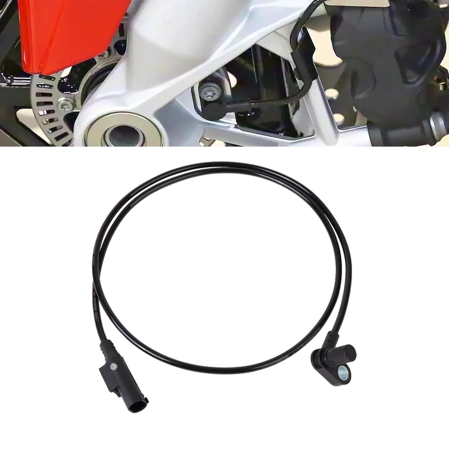 Motorcycle Front Rear Wheel Speed Sensor Brake ABS Sensor Wire for BMW S1000R…