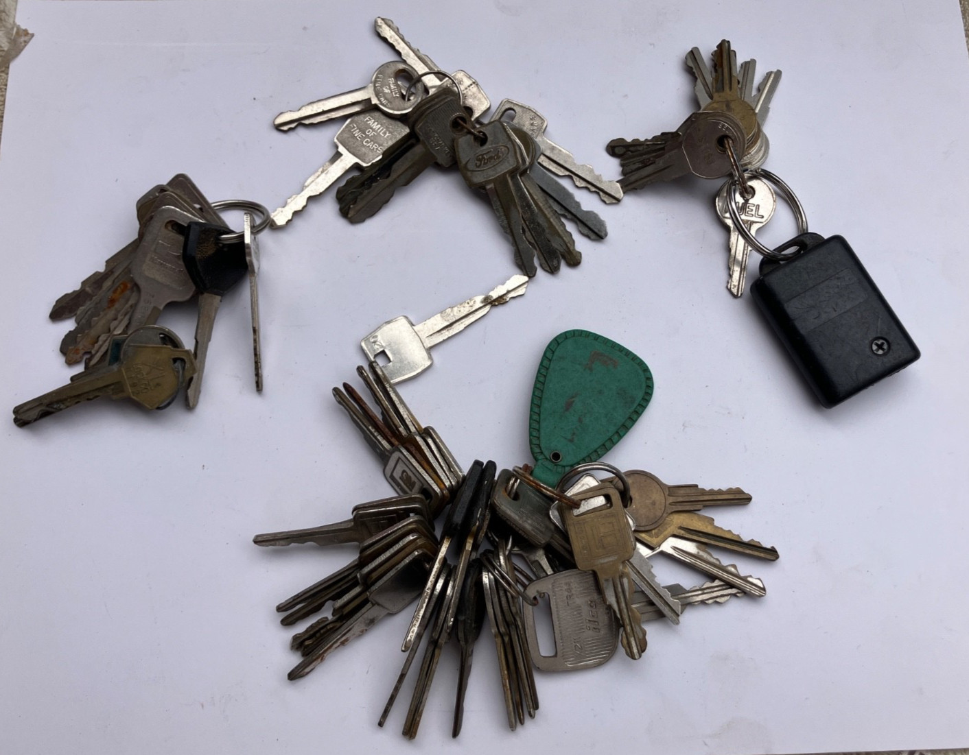 Vintage Car Keys Misc. Lot