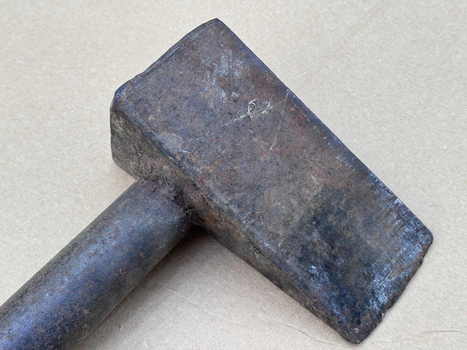 Vtg 20lb Monster Maul Fire Wood Log Splitting Tool heavy axe forestry