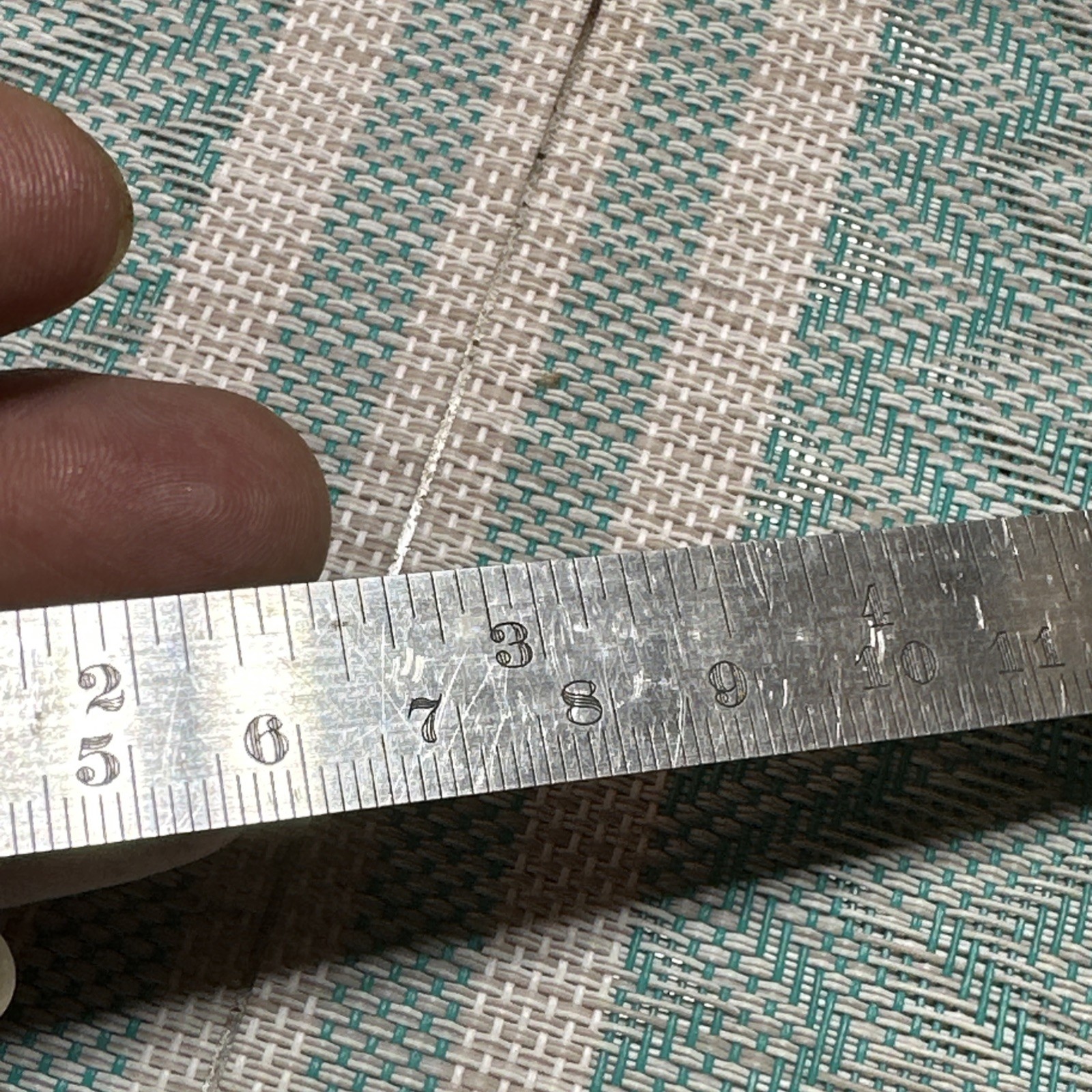7 Vintage Machinist Stainless Steel Rulers 6 & 8” Starrett, Union Tool, Inox Lot