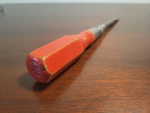 Vintage JIFFY-TITE SCREWDRIVER MILLEN MFG. CO Water St. BOSTON USA Very Nice!!