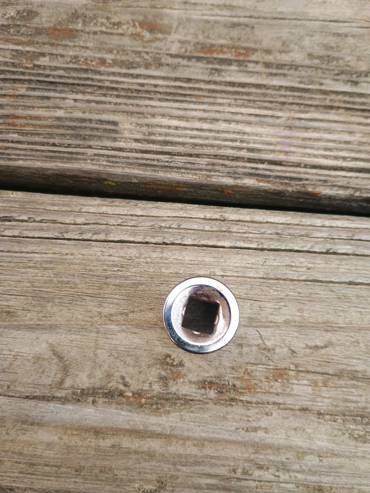 Vintage Craftsman 17mm 6 Point Shallow Socket 3/8″ Drive Inverted G2 43548 USA