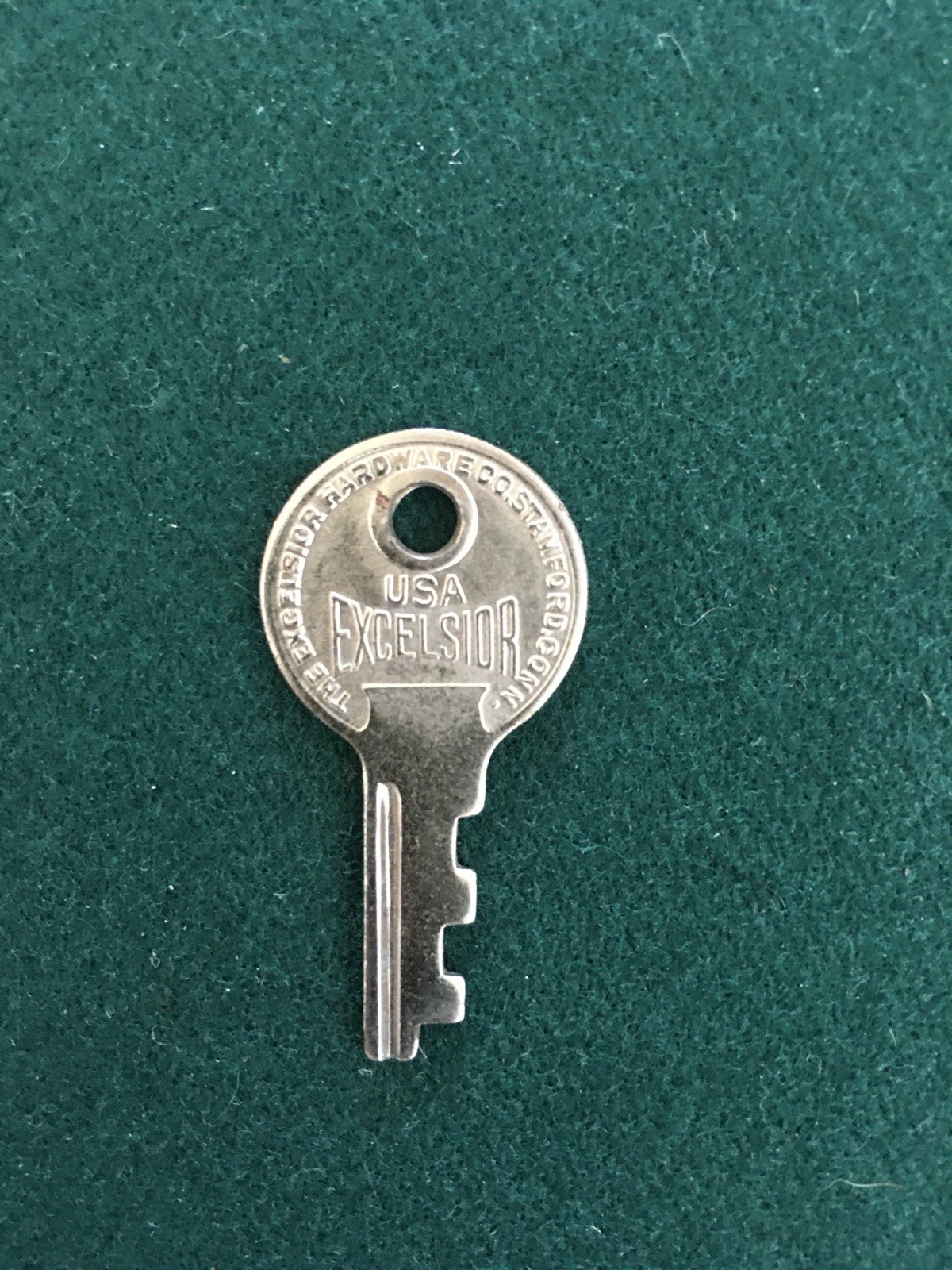 Vintage Excelsior Key – Harley Davidson Panhead & Shovelhead Saddlebag Key