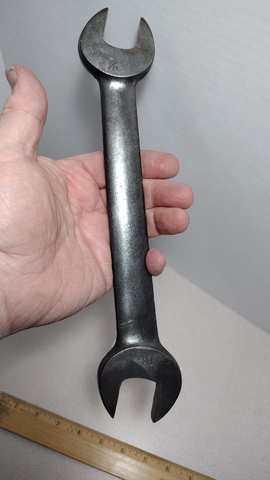 Vtg Armstrong Open End Wrench 1 1/16 x 7/8” x 11” Long USA (v265)