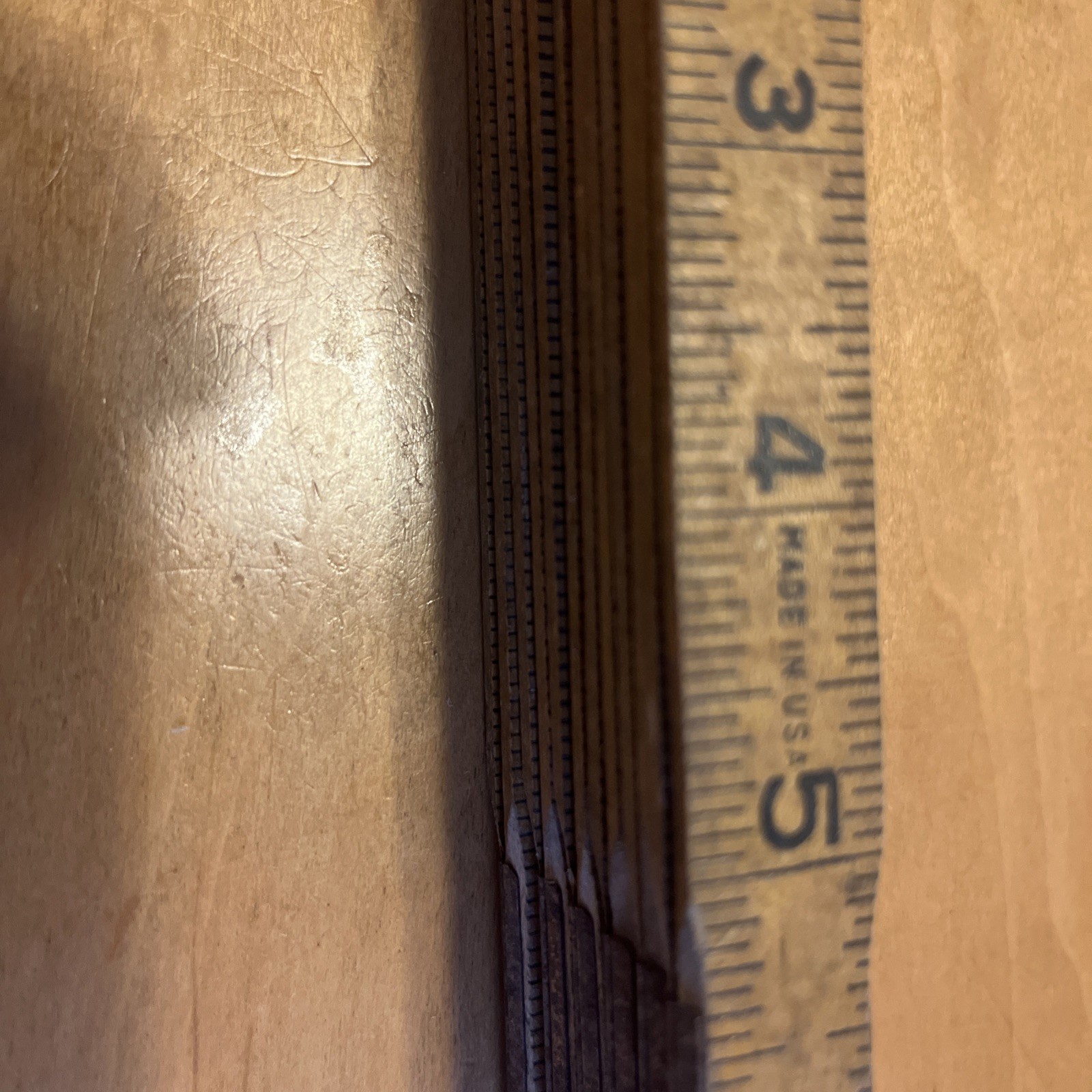 Steel craft 72” Wooden Folding Ruler