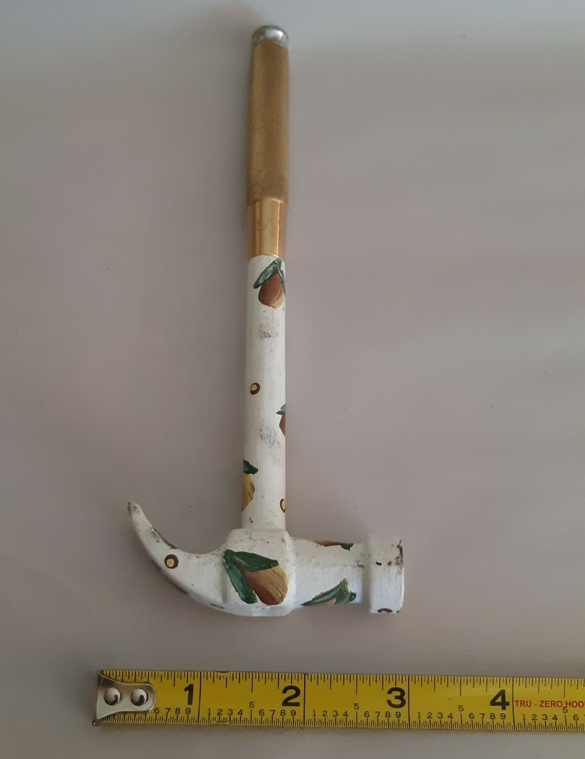 Shabby Chic Painted Hammer Brass Handle Stackable Flat Screwdrivers Gam Mfg