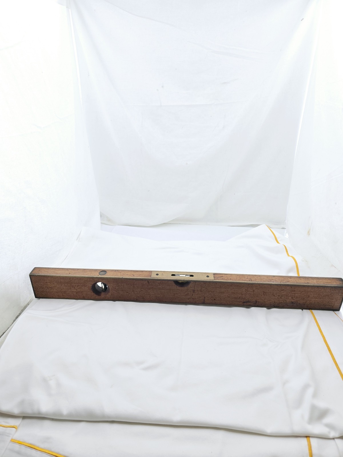 Stratton Brothers 30″ Wood Brass Level 1888 Pat.