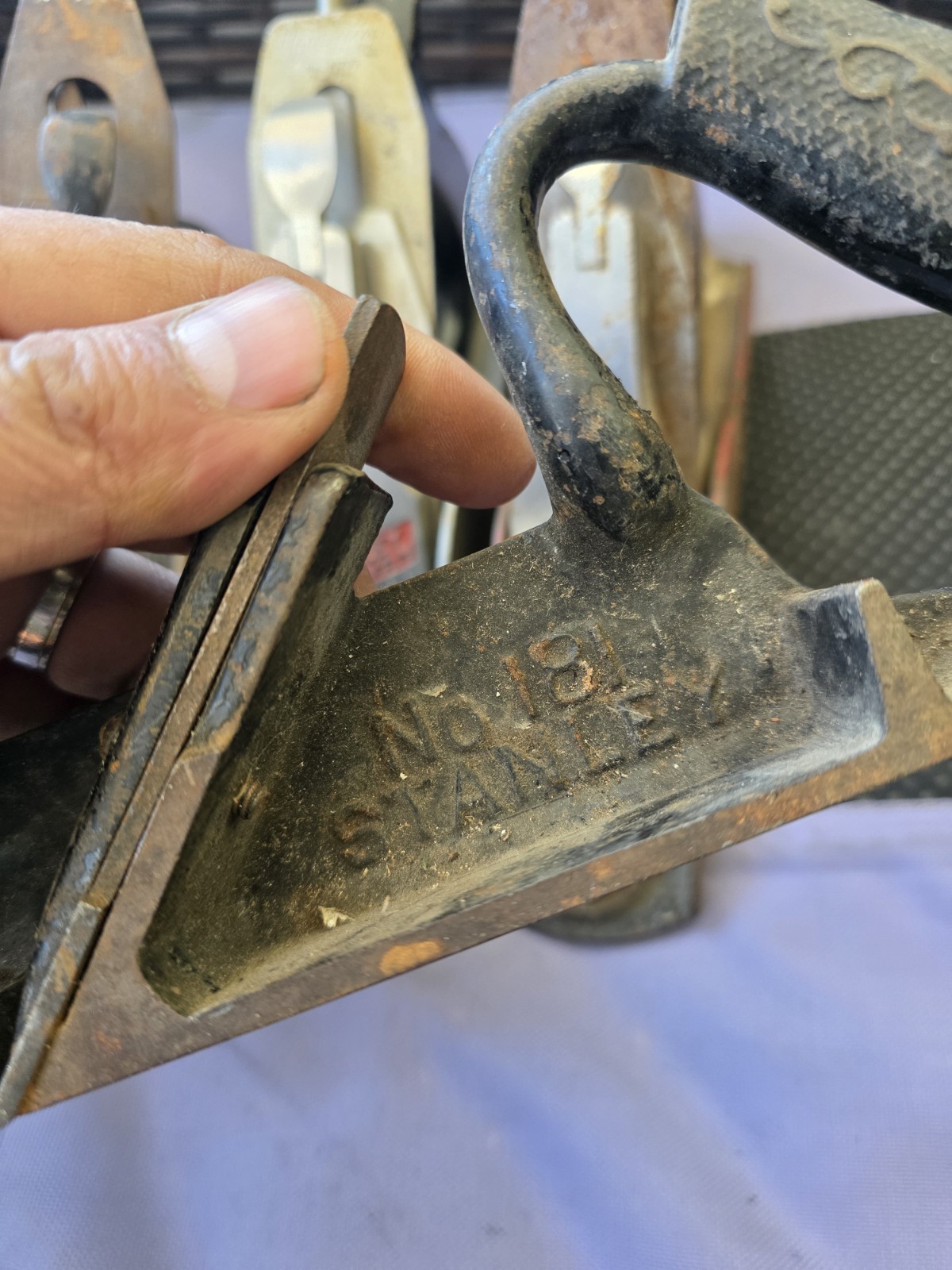 Vintage Stanley Rule & Level Co Planes Lot #181 Rabbet,handyman & Bayley Used D3