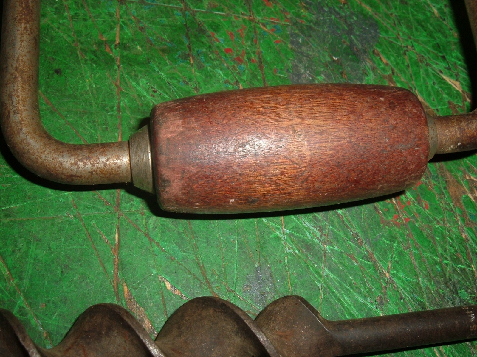 parts Antique Hand Drill Auger Bit Brace Rare MILLERS FALLS TOOLS & 1 bates bit