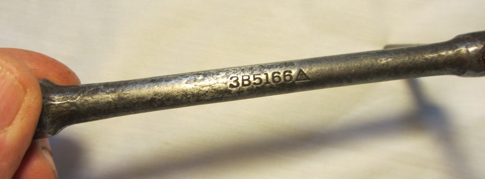 Vintage T Handle 7/16 Inch Socket Wrench 6 Points