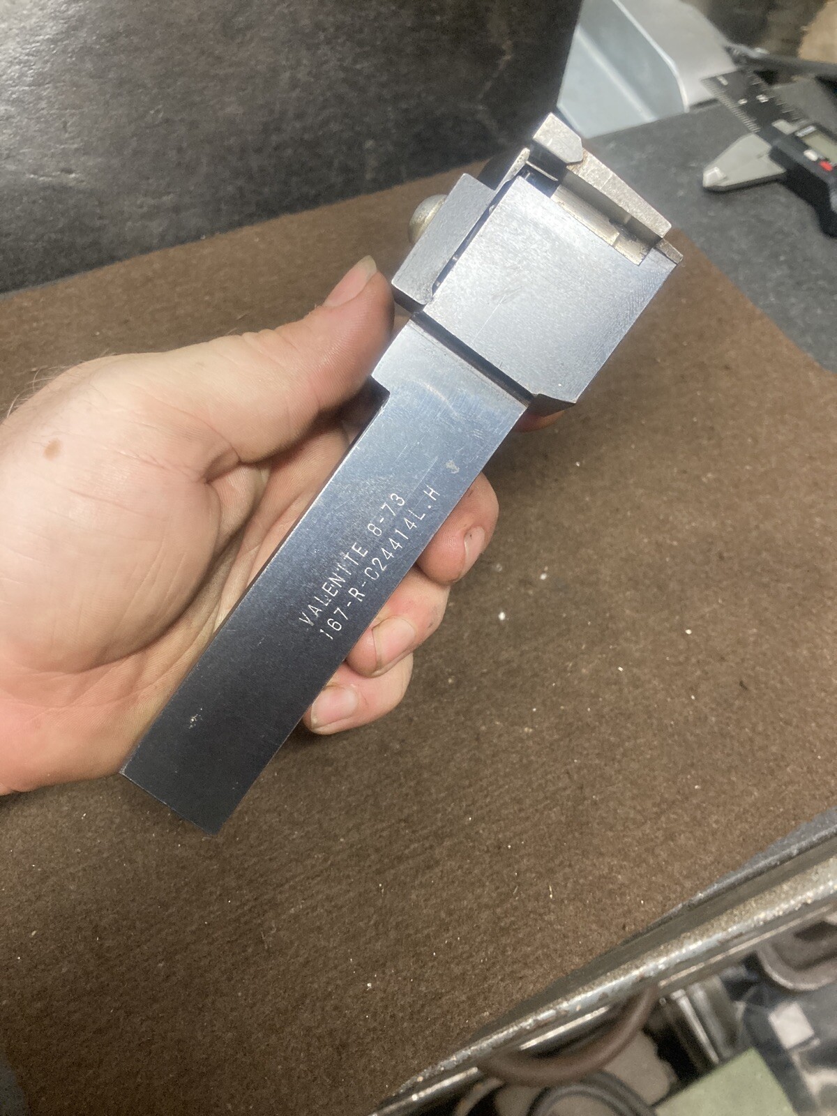 VALENITE INDEXABLE ID Grooving Threading Metal Lathe TOOL HOLDER 167-R-C24414LH