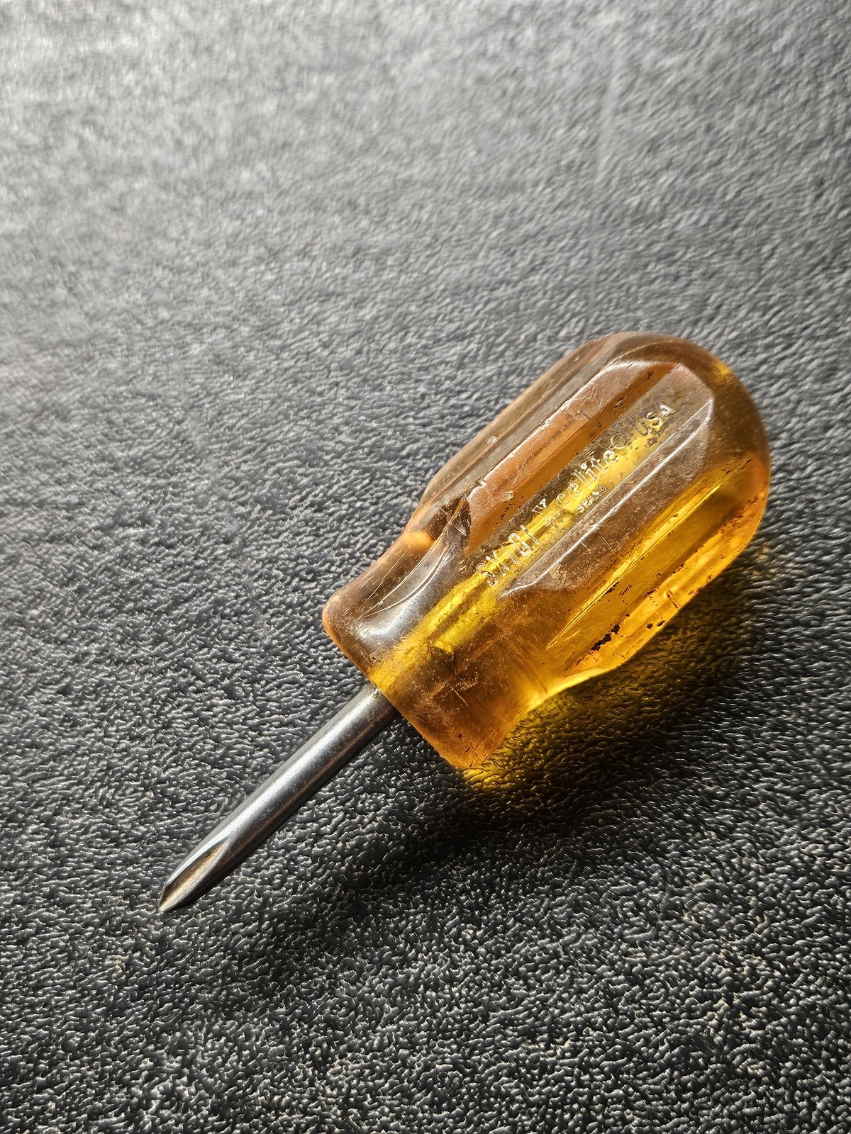 Vintage Xcelite XS101 Stubby Phillips Screwdriver USA Made Collectible Tool