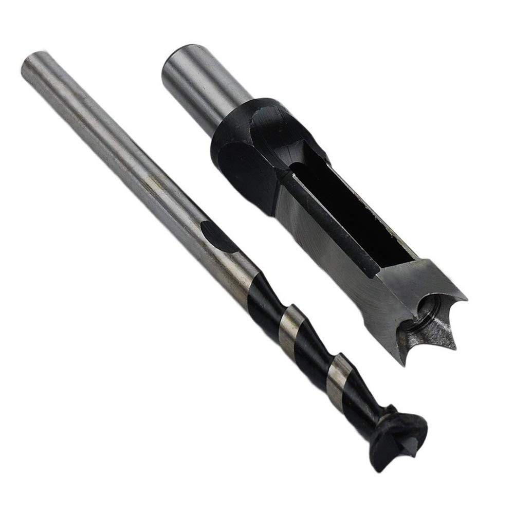 3/4″ Mortising Chisel Bit Woodworking Square Hole Drill Bits Woodworker Power…