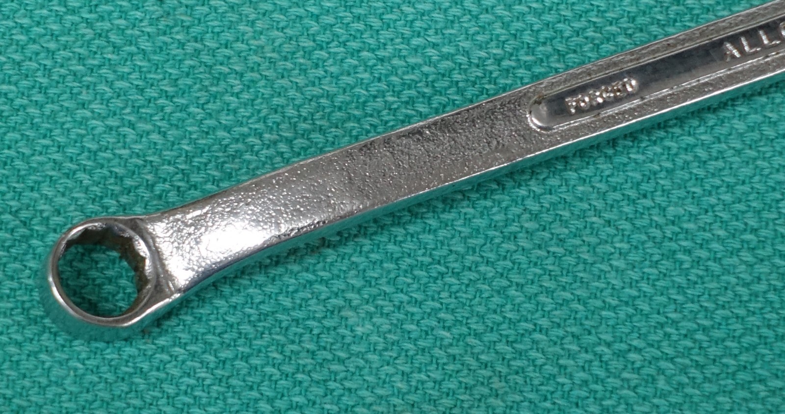 NOS Vintage S-K WAYNE # B-1214 3/8” x 7/16” Double Box End Wrench Forged USA
