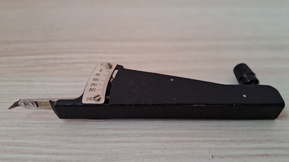 Vintage Grammeter Tensiometer Mechanical 0-280g Tension Gauge Russian USSR 80s
